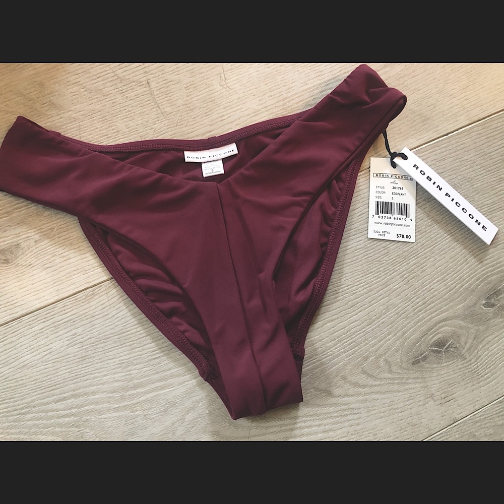 Ava High Leg bikini bottom